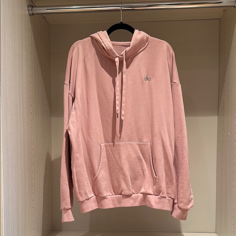 Pink Alo Accolade hoodie